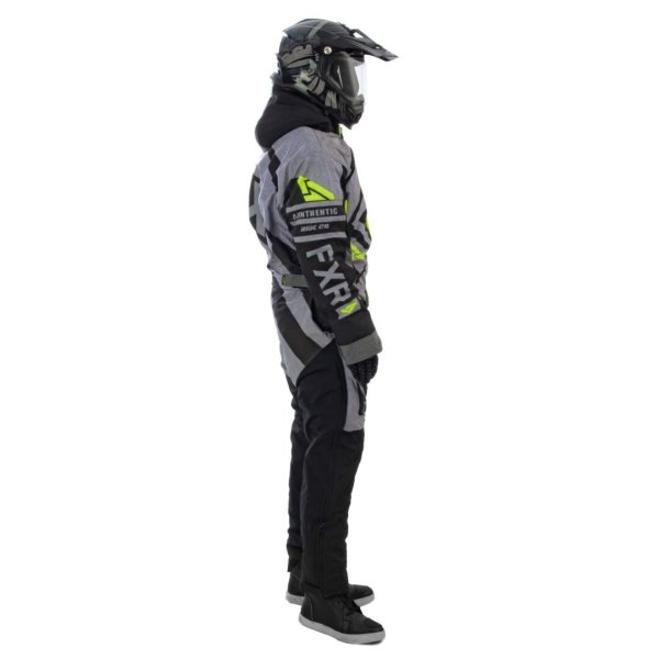 Комбинезон для снегохода FXR CX #3 gray-green (текстиль) (XXXL)