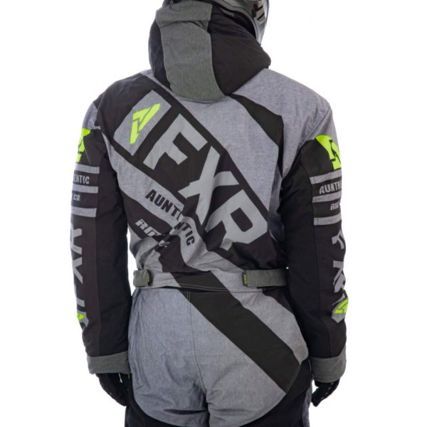 Комбинезон для снегохода FXR CX #3 gray-green (текстиль) (XXXL)