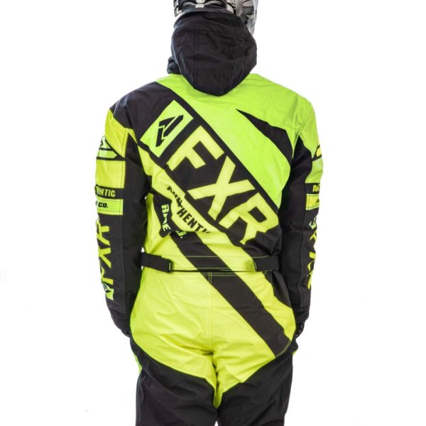 Комбинезон для снегохода FXR CX #4 gray-yellow (текстиль) (XXXL)