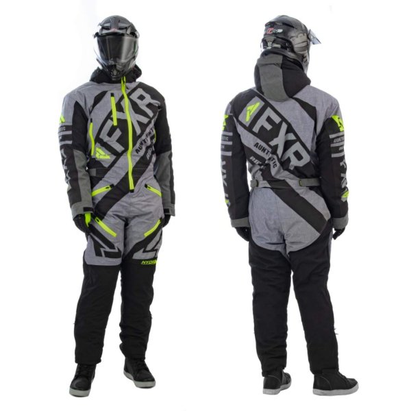 Комбинезон для снегохода FXR CX #3 gray-green (текстиль) (XXXL)