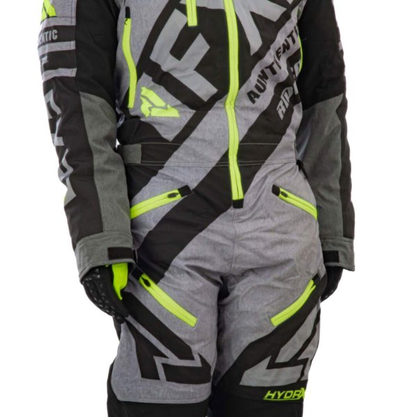 Комбинезон для снегохода FXR CX #3 gray-green (текстиль) (S)