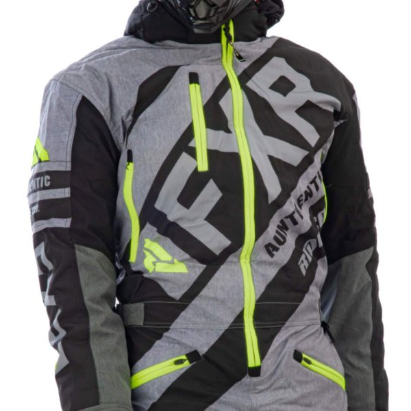 Комбинезон для снегохода FXR CX #3 gray-green (текстиль) (XL)