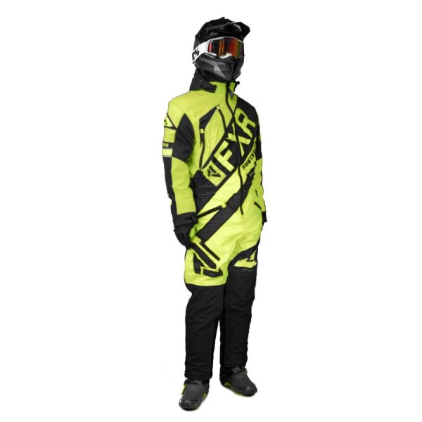 Комбинезон для снегохода FXR CX #4 gray-yellow (текстиль) (S)