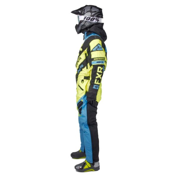 Комбинезон для снегохода FXR CX #7 sky-blue (текстиль) (XXXL)