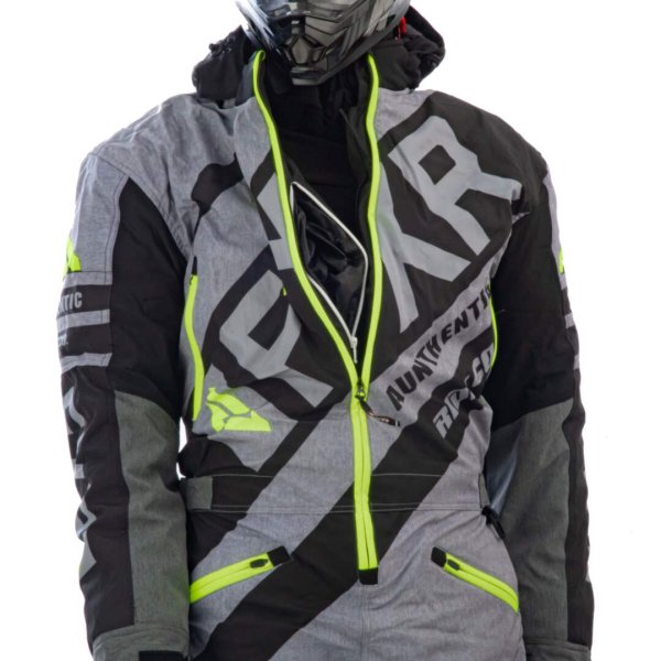 Комбинезон для снегохода FXR CX #3 gray-green (текстиль) (XXL)